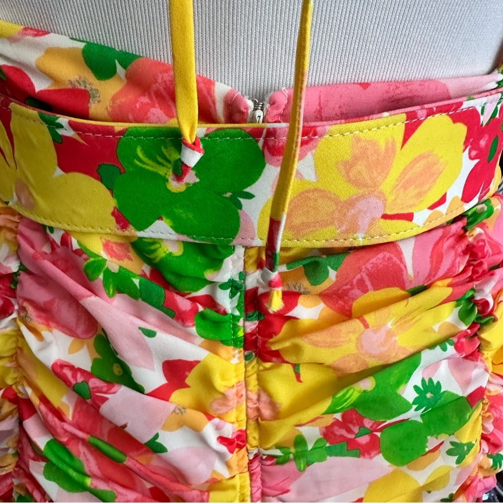 For Love and Lemons Miranda Mini floral dress - Picture 9 of 13